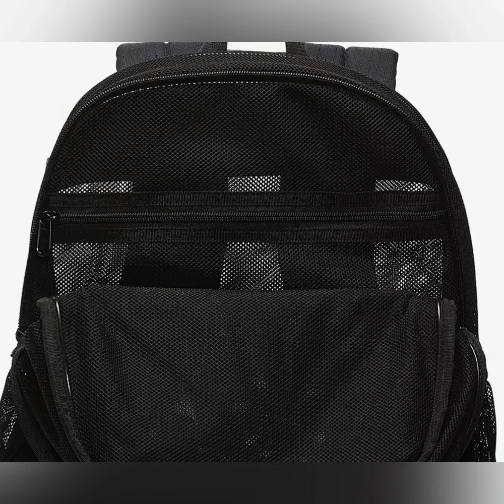 Nike Barsilia Mesh School Training Backpack Black (26L) BA6050-010 One Size - Picture 4 of 4